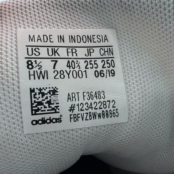 Adidas Grand Court White Black Lace Up Shoes Sneakers Women's Size 8.5 F36483 - Picture 8 of 8